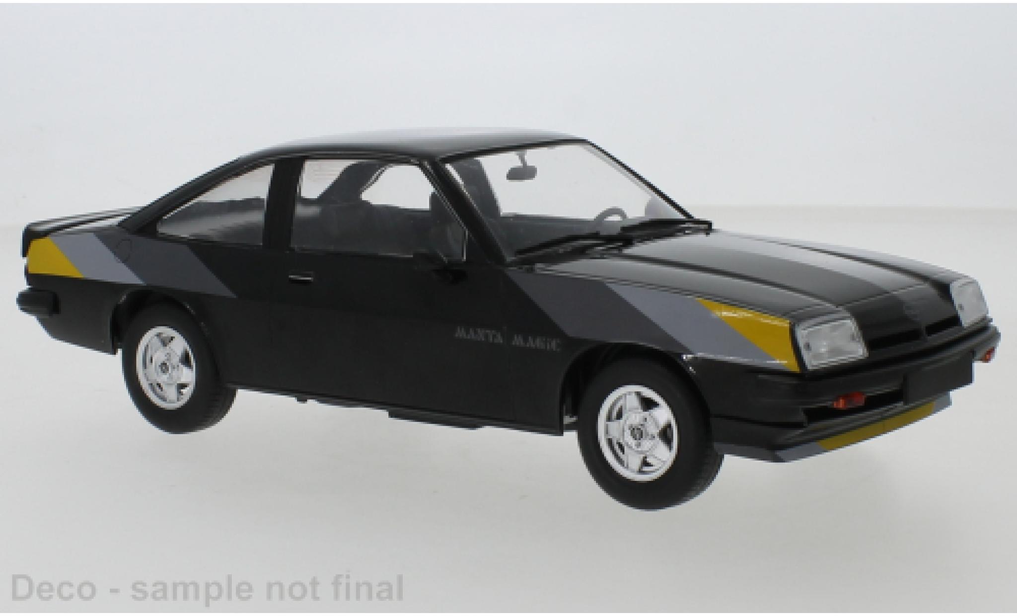 Opel Manta 1/18 MCG B Magic black 1980
