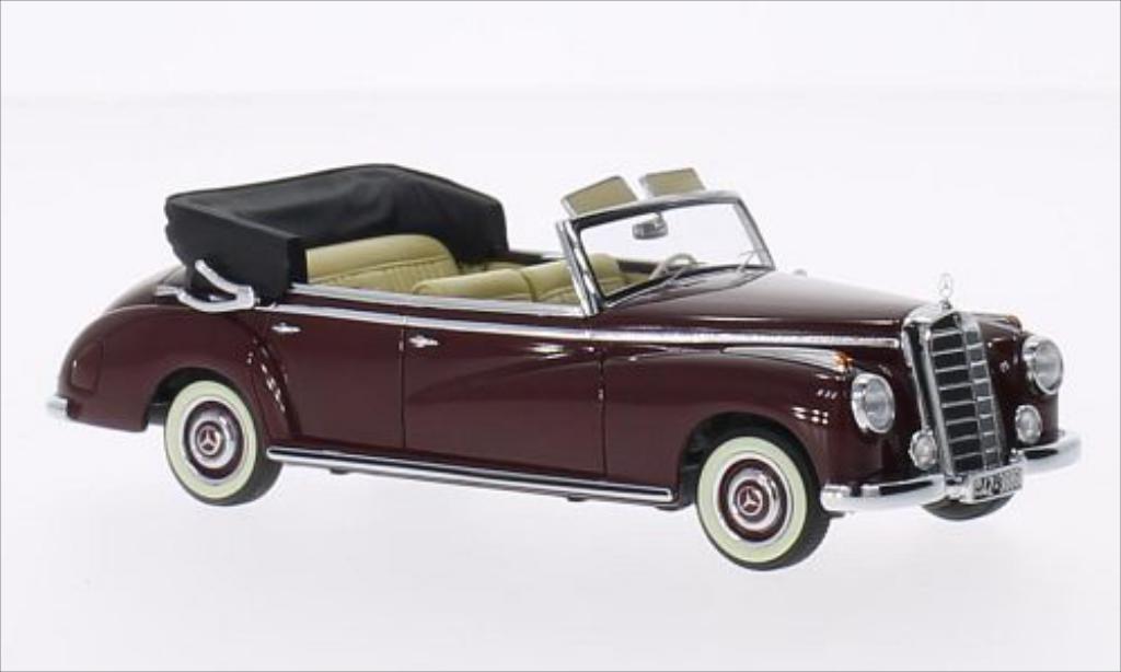 Mercedes 300 1/43 Minichamps Cabriolet (W186) red 1952 diecast model cars