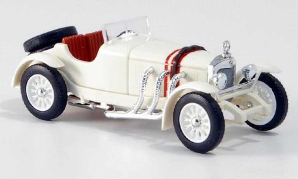 Mercedes SSK 1/87 Busch blanche lenkbare Rader 1928 miniature