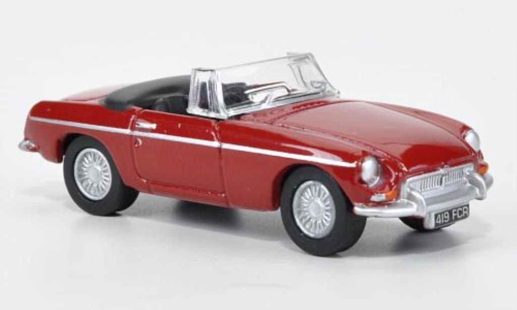 MG B 1/76 Oxford rouge offen 1970 miniature