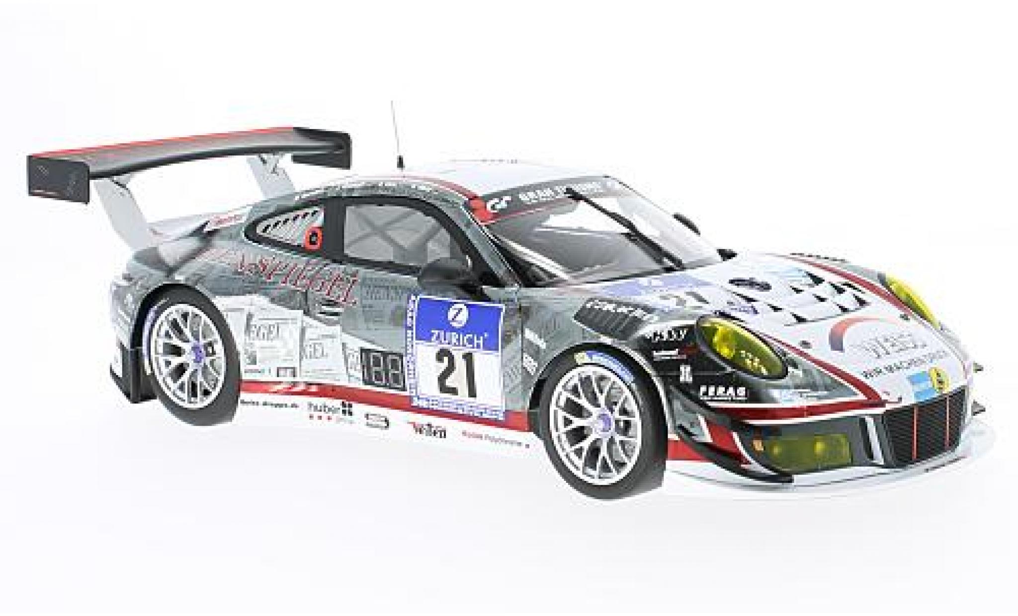 Porsche 991 GT3 R 1/18 Minichamps 911 GT3 R No.21 WTM-Racing Wochenspiegel 24h Nürburgring 2016 M.Stursberg/J.Krumbach/O.Kainz/G.Weiss
