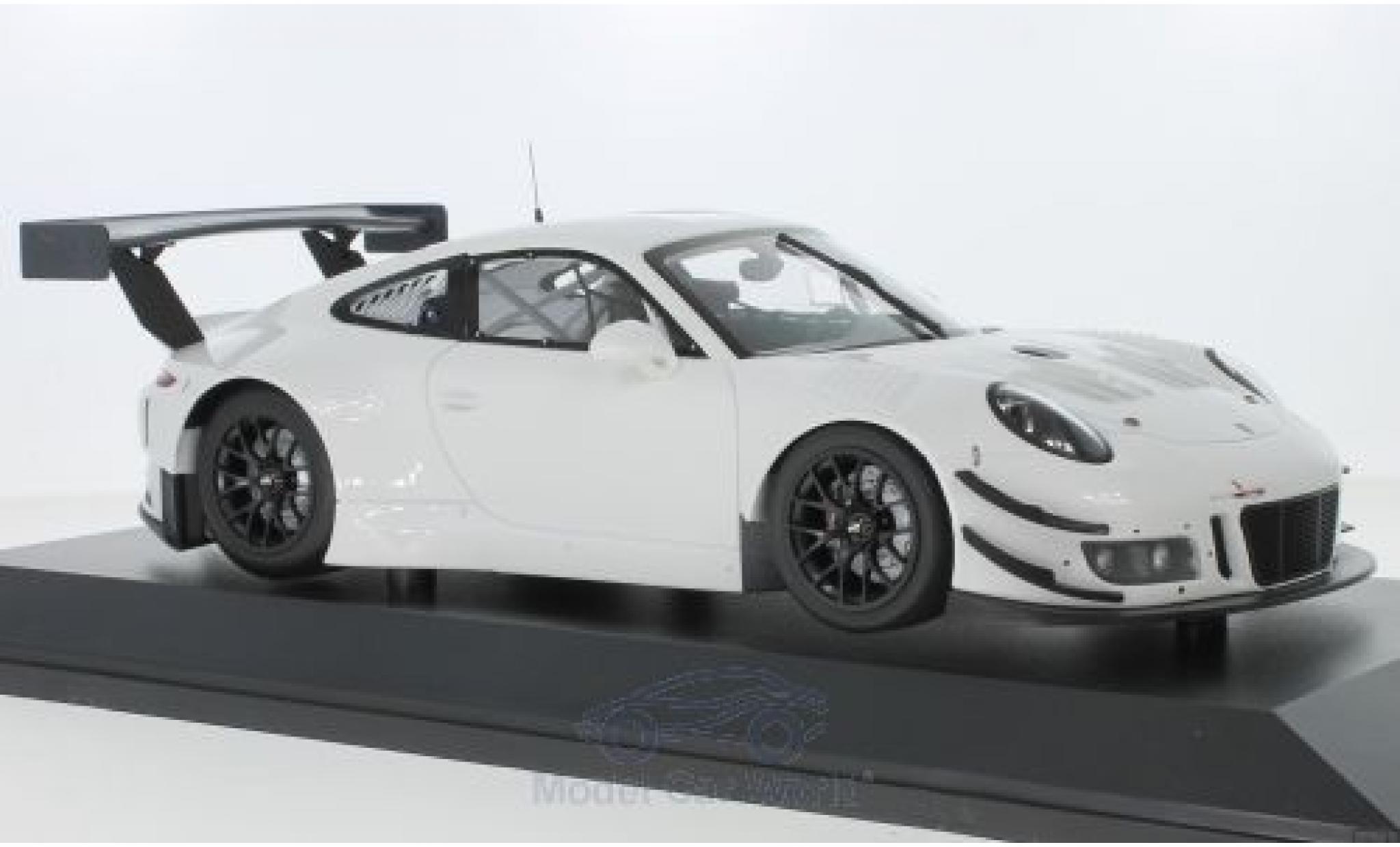 Porsche 991 GT3 R 1/18 Minichamps 911 GT3 R blanche 2018 Plainbody Version