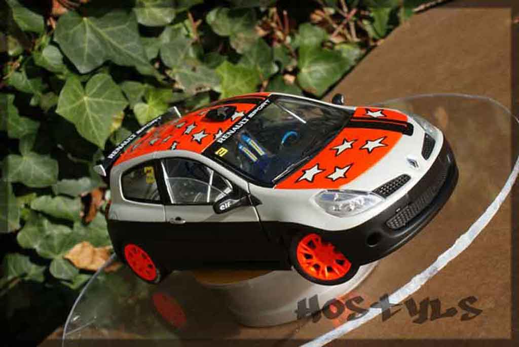 Renault Clio 3 RS 1/18 Solido 3 RS cup rallye tuning miniature