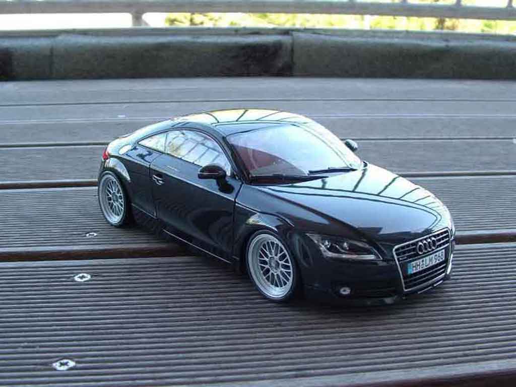 Audi TT coupe 1/18 Minichamps coupe jantes bbs tuning diecast model cars