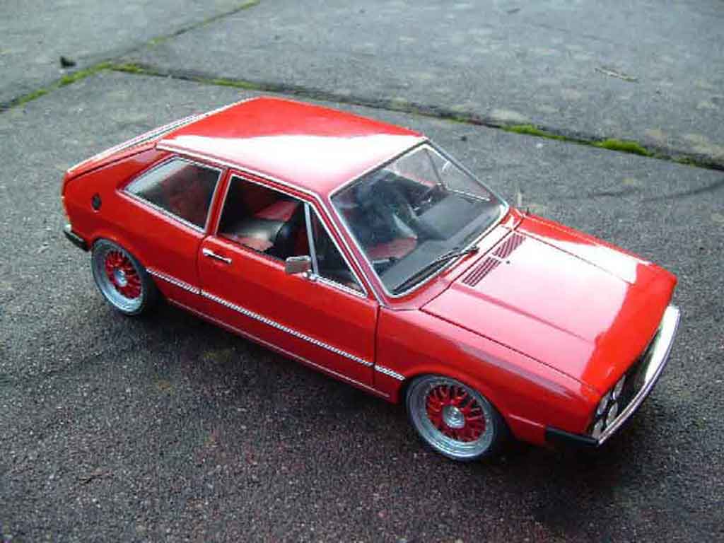 Volkswagen Scirocco GTI 1/18 Revell GTI red tuning diecast model cars