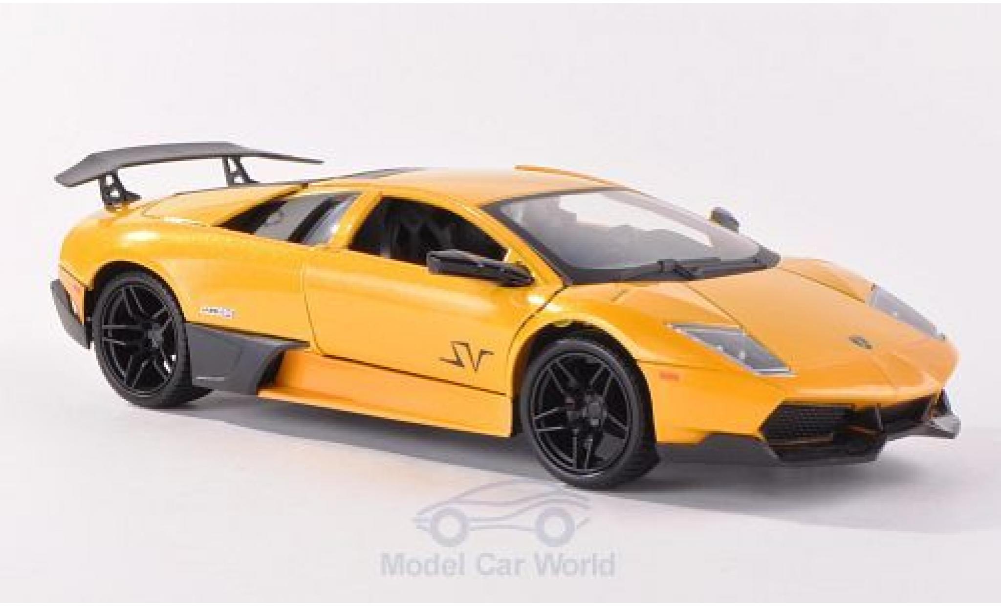 Lamborghini Murcielago LP670-4 1/24 Motormax LP670-4 SV metallic-jaune