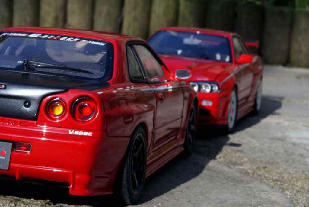 Nissan skyline r34 street racing #4