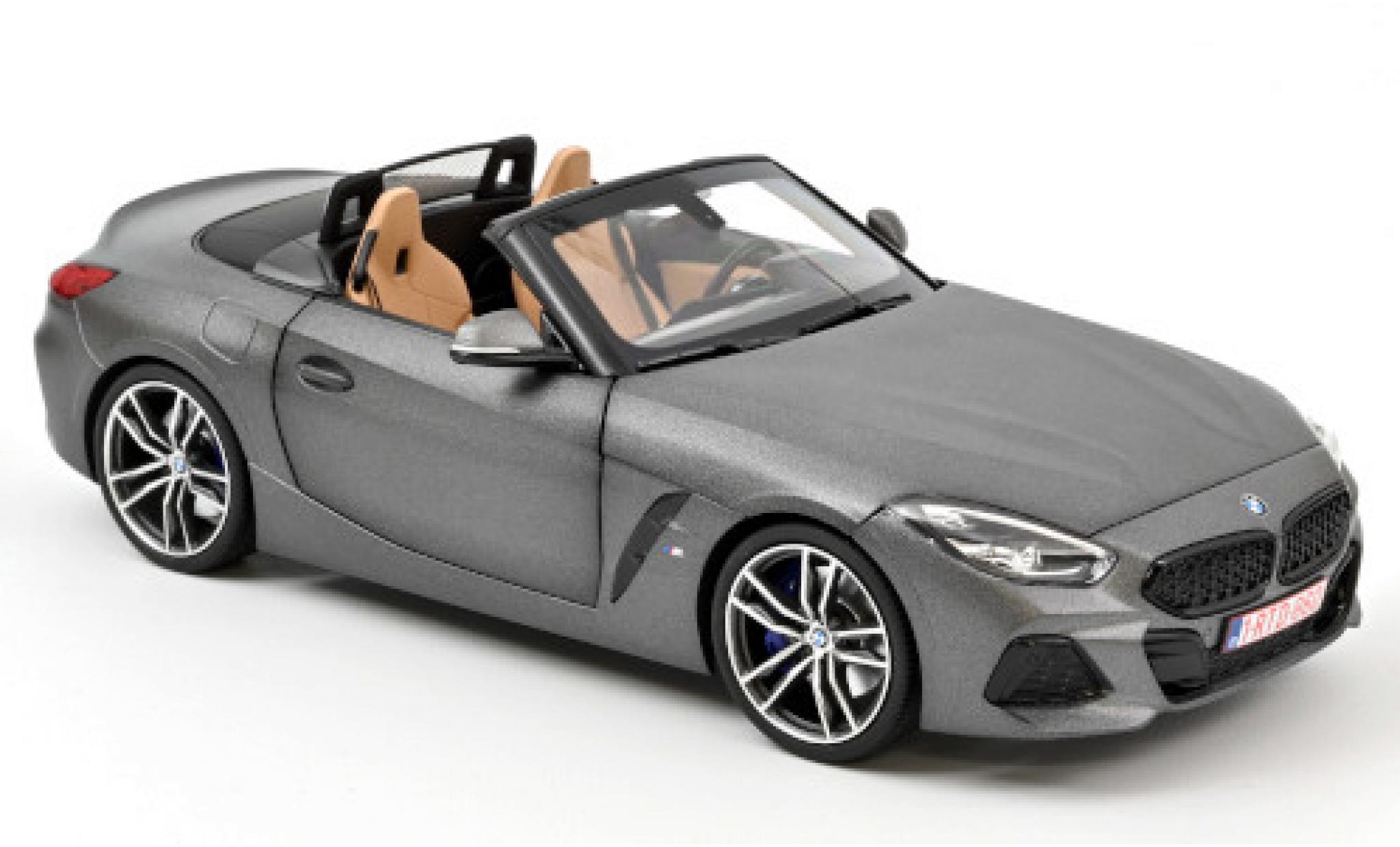 Diecast model cars Bmw Z4 1/18 Norev (G29) matt-grey 2018 Verdeck