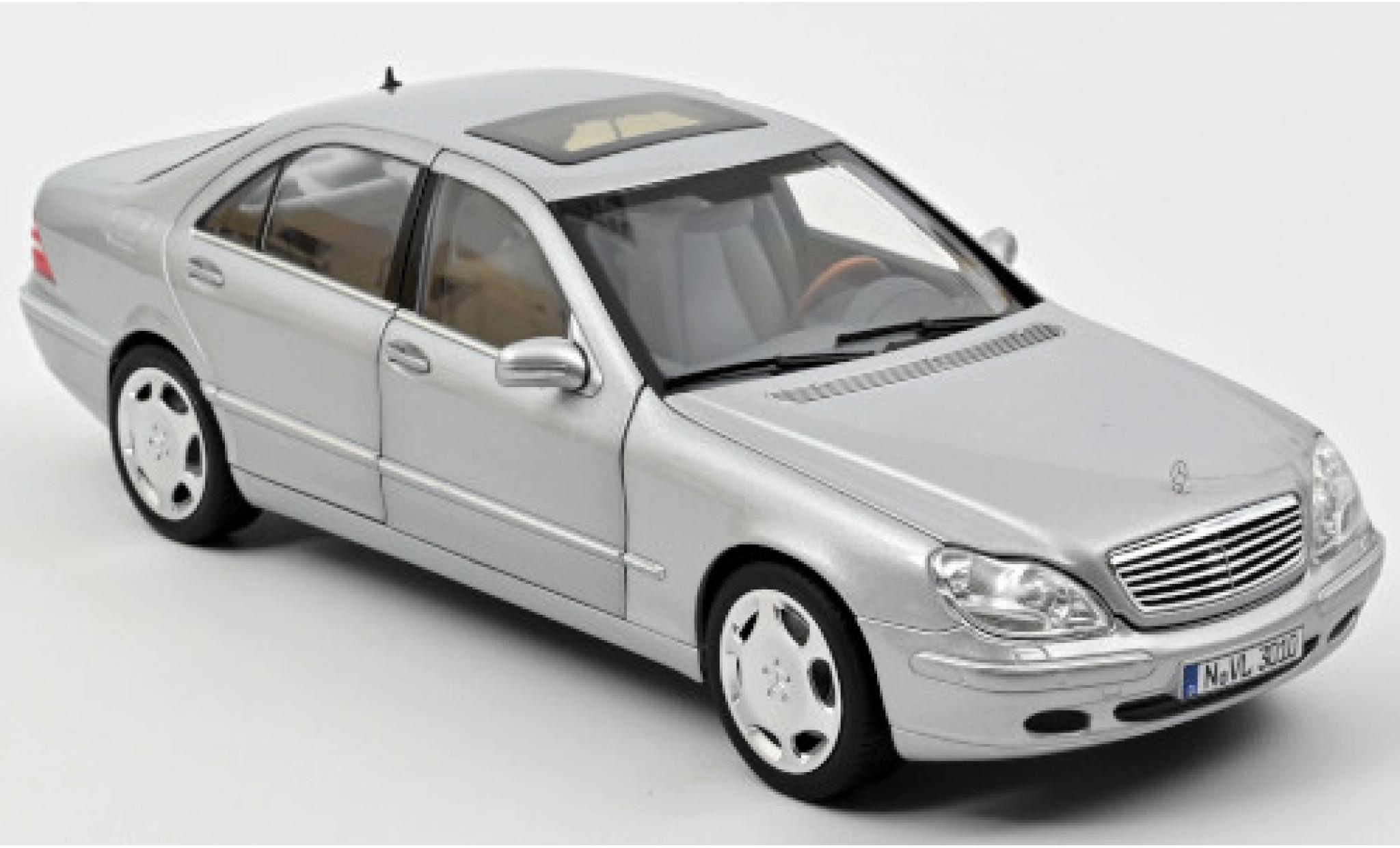 Mercedes W220 S-classe argent véhicule miniature 1/43