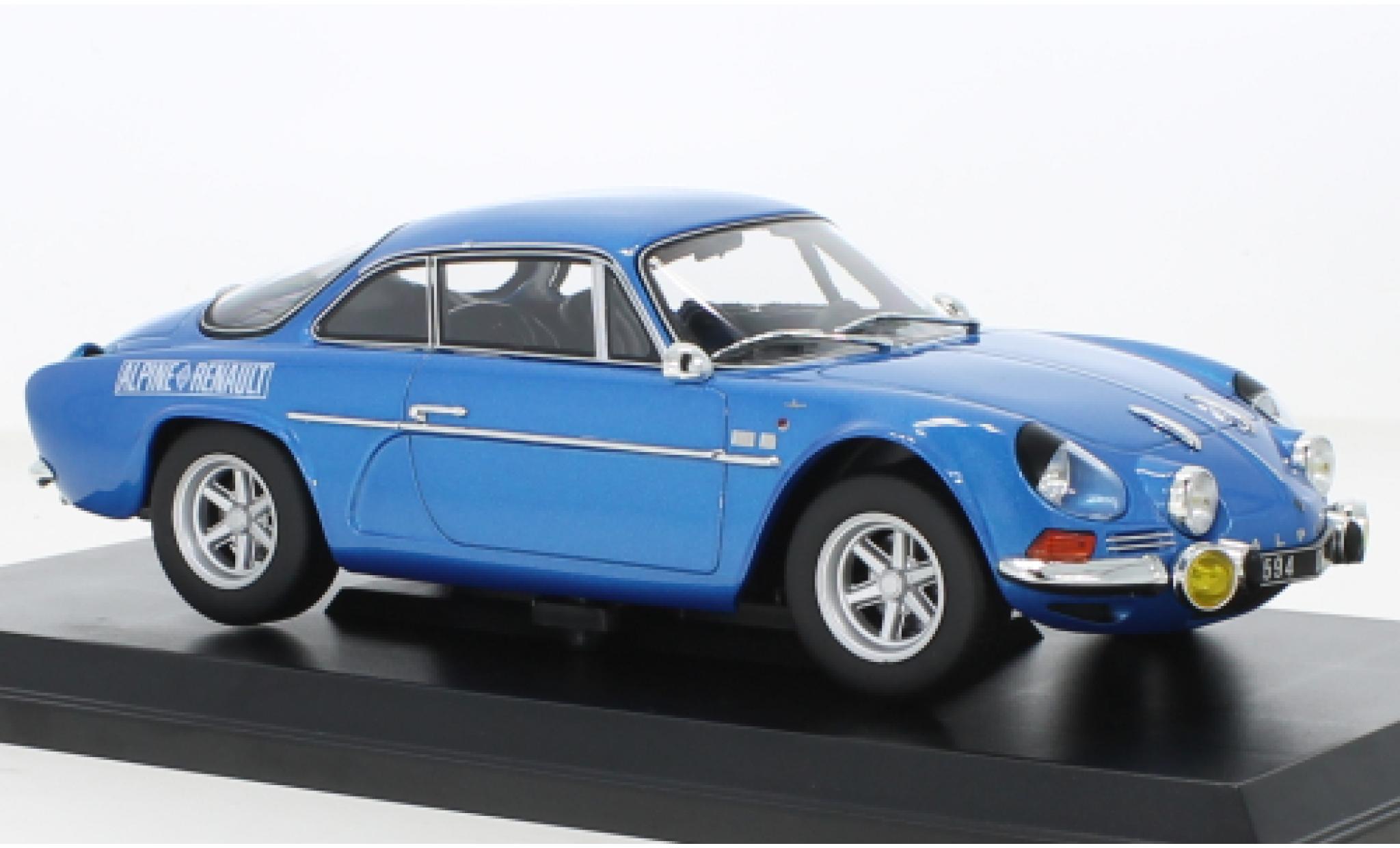 Norev 1:18 1972 Alpine A110 1600S, Metallic Blue