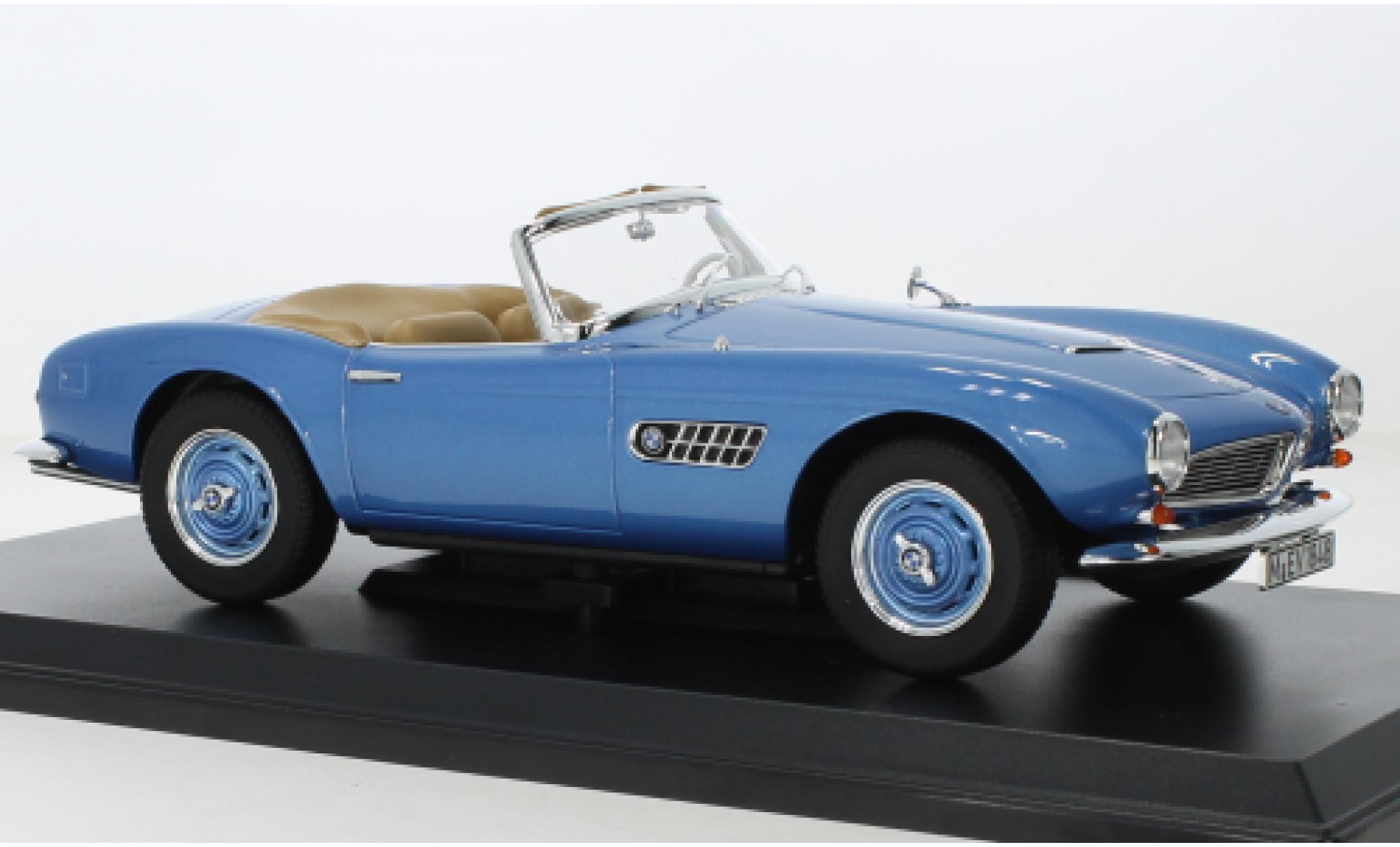 Diecast model cars Bmw 507 1/18 Norev cabriolet blue 1957