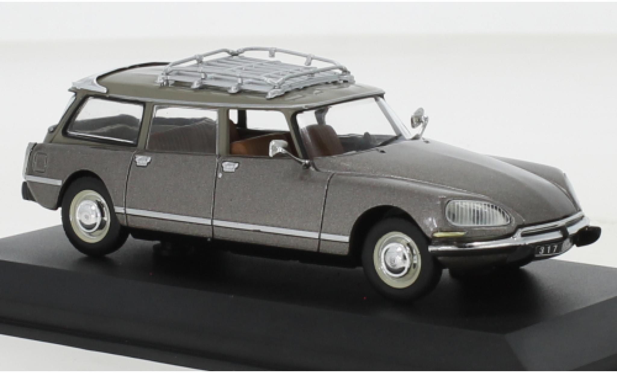 Modellino In Miniatura Citroen Ds Norev Break Metallise Gris Modellini Automobile It