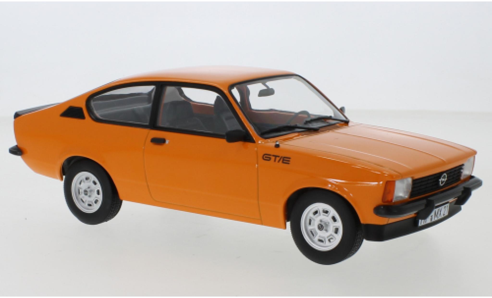 Modellino in miniatura Opel Kadett 1/18 Norev C GT/E orange 1977 - Modellini -automobile.it