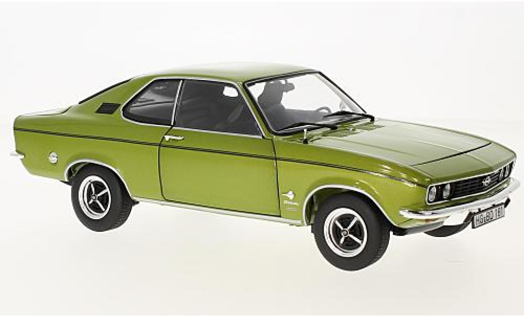 Opel Manta 1/18 Norev A 1900 Berlinetta metallic-green 1975