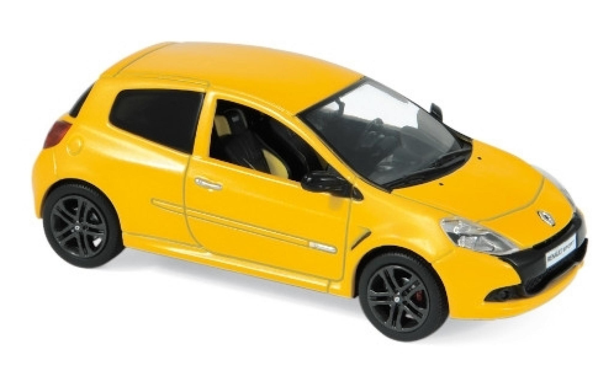 Renault Clio 1/43 Norev R.S. metallic-jaune 2009