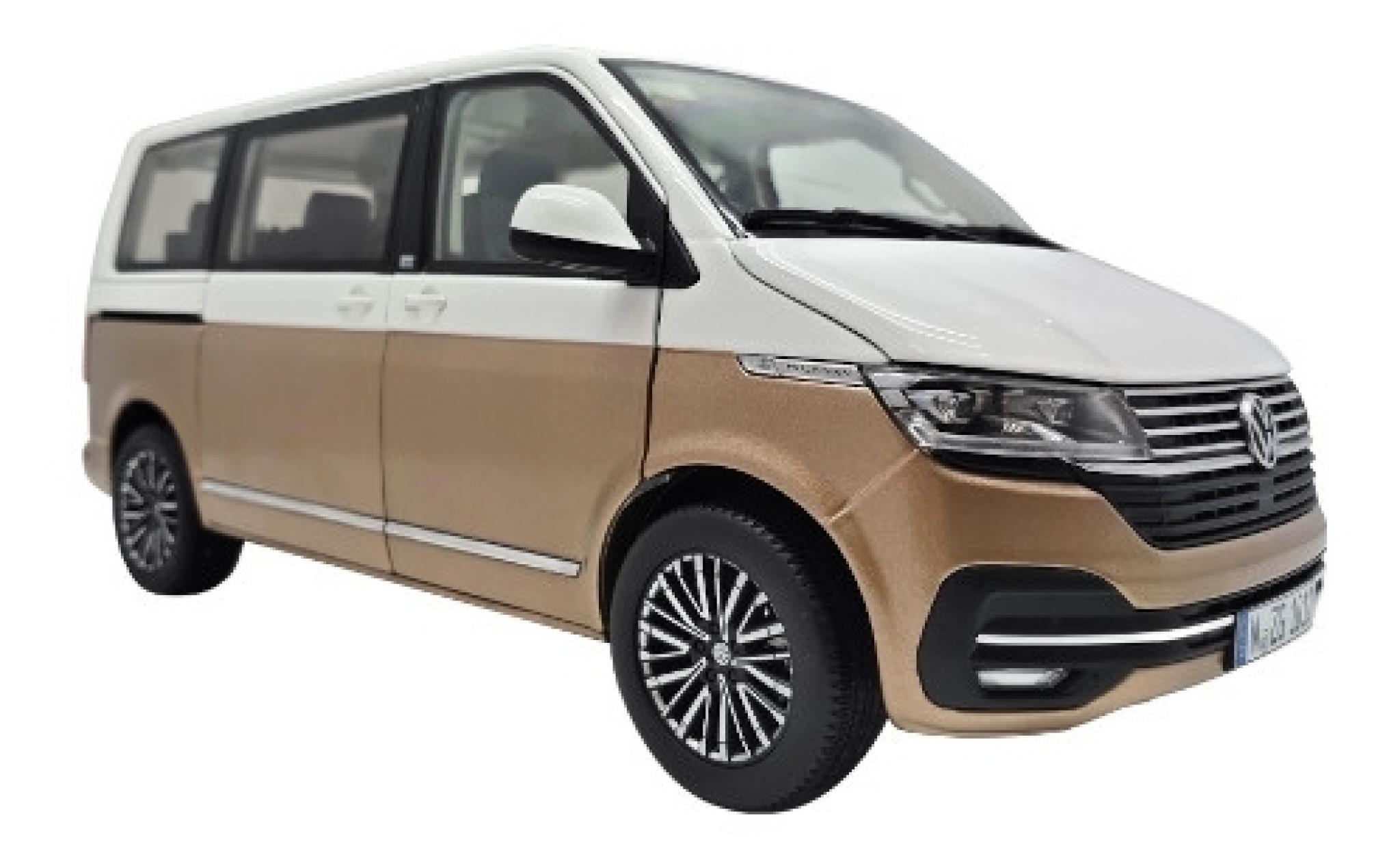 Volkswagen T6 1/18 NZG .1 Multivan Generation Six white/bronze 2019