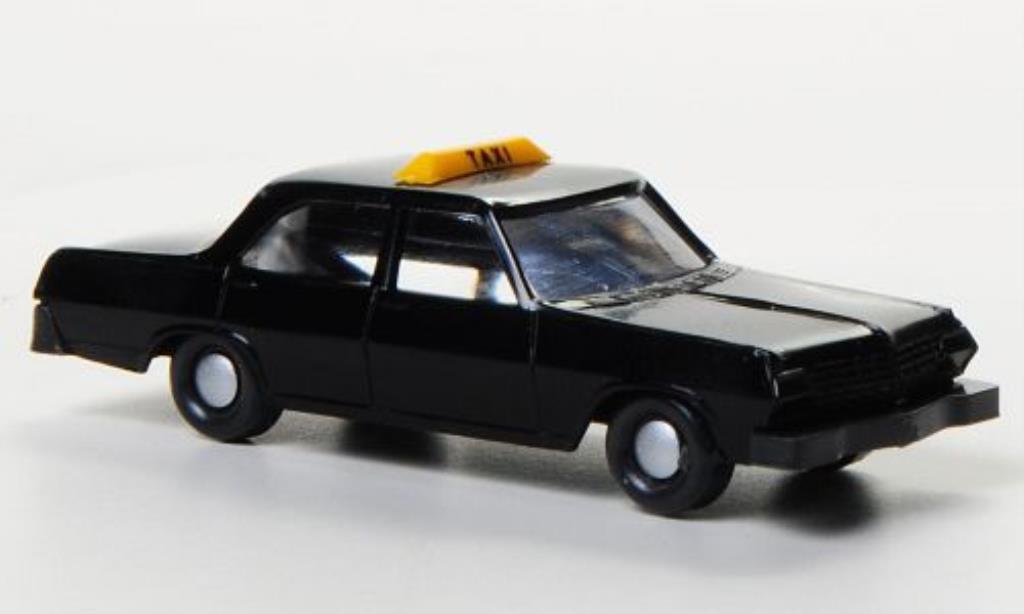 Opel Admiral 1/160 Wiking Taxi noire miniature