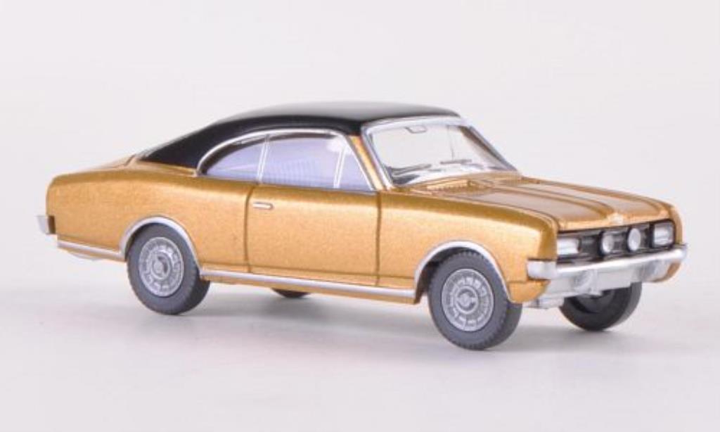 Opel Commodore A 1/87 Wiking A Coupe gold/noire miniature