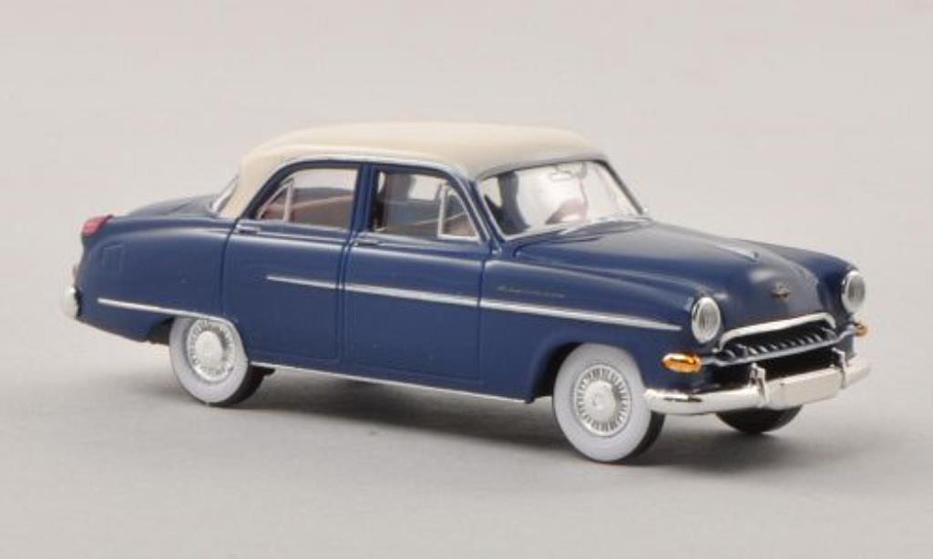 Opel Kapitan 1/87 Brekina bleu/beige 1954 miniature