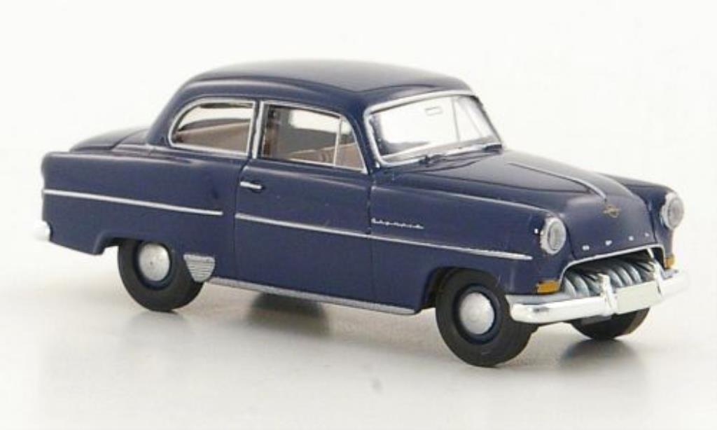Opel Olympia 1/87 Brekina Rekord bleu miniature