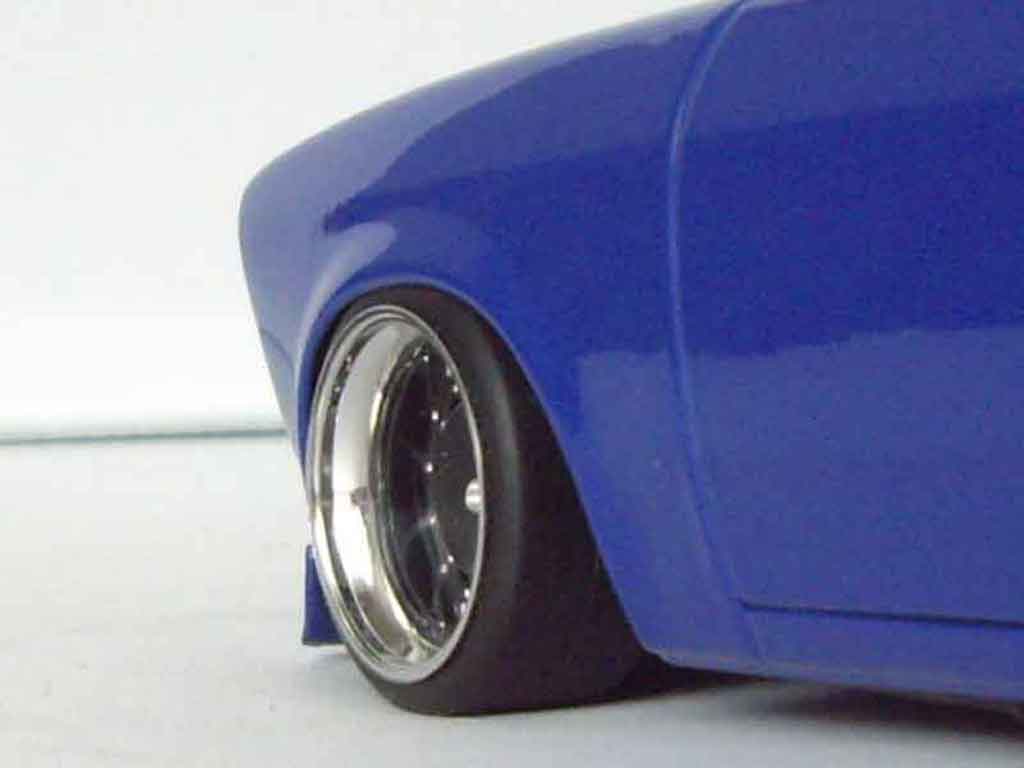 Opel Kadett coupe 1/18 Minichamps coupe sr 1976 bleue