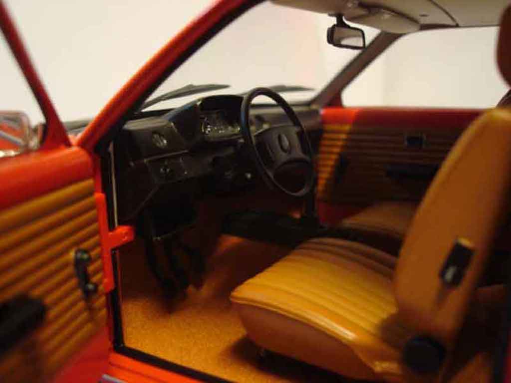 Opel Kadett coupe 1/18 Minichamps coupe sr 1976 rouge