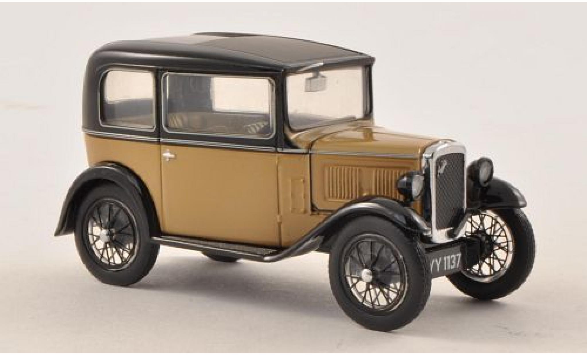 Austin Seven 1/43 Oxford RN Saloon beige/noire