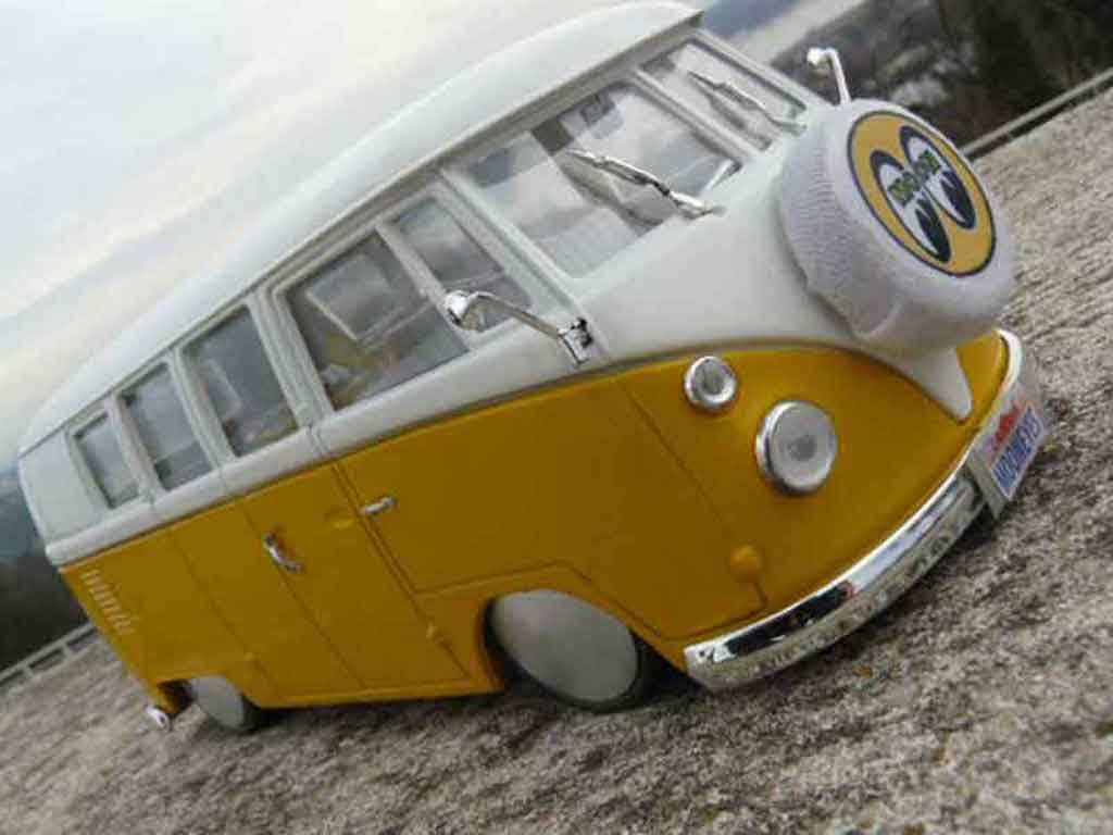 Volkswagen Combi 1/18 Solido split moon tuning modellino in miniatura