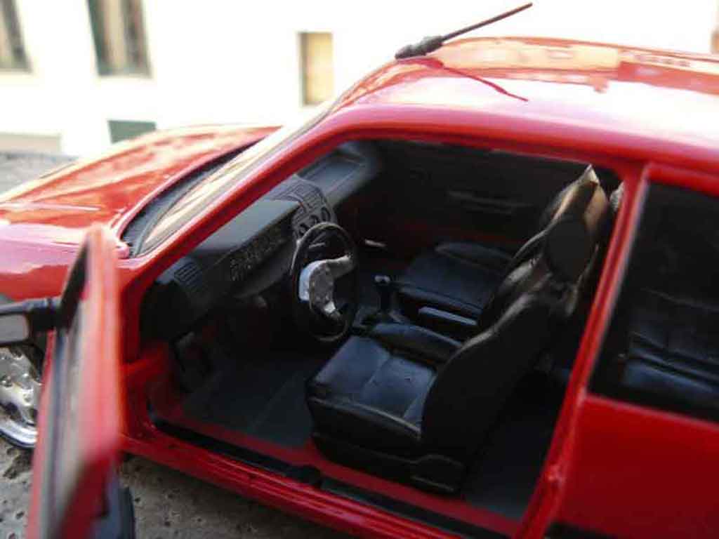Peugeot 205 GTI 1/18 Solido 1.9 Rouge Vallelunga GTI rojo vallelunga jantes pts