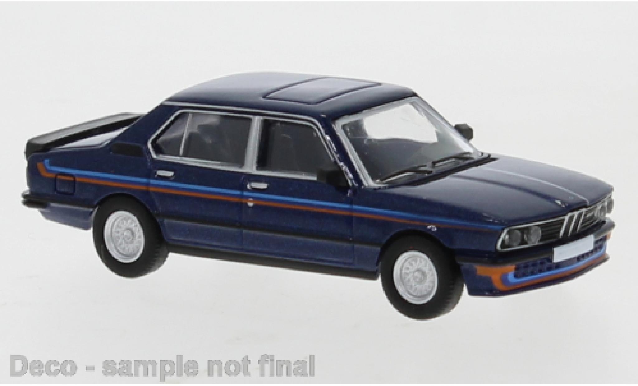 BMW M535i E12 Blue Norev 1/18