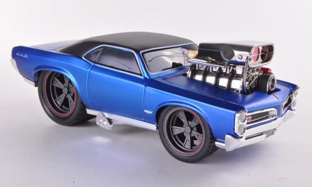 Pontiac GTO 1/24 Maisto bleu/noire 1966 miniature