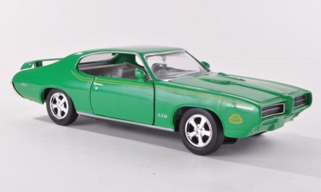 Pontiac GTO 1/24 Motormax Judge grun 1969 miniature