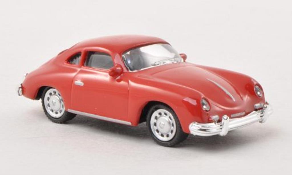 Porsche 356 A 1/87 Schuco Coupe rouge miniature