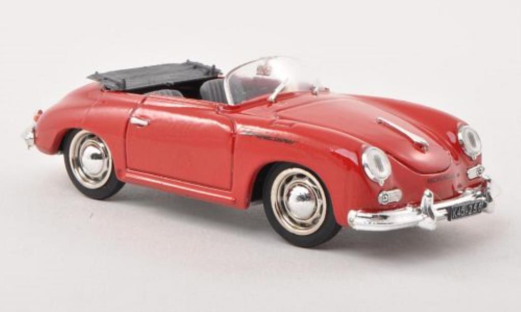 Porsche 356 1/43 Brumm Speedster rouge 1952