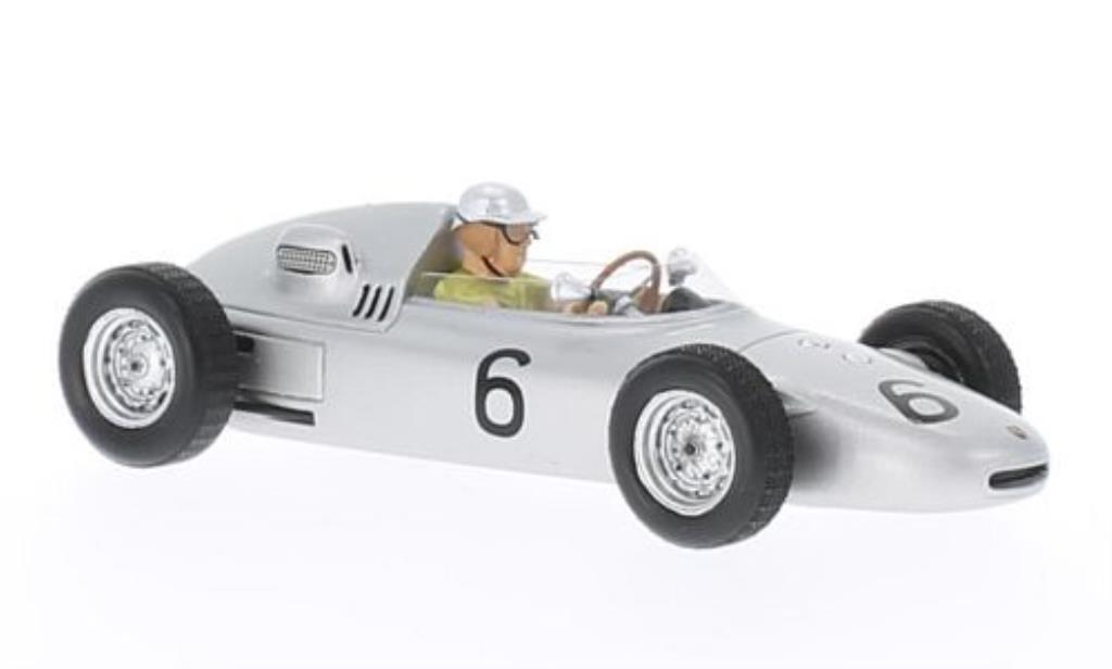 Porsche 718 1/43 Spark No.6 GP Monaco 1961 miniature