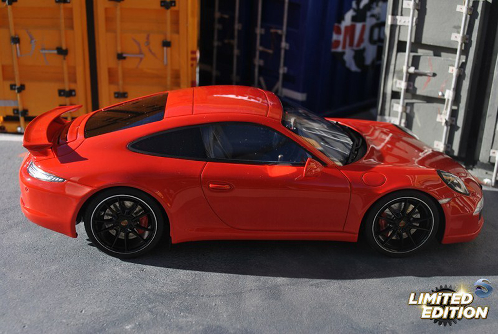 Porsche 991 S 1/18 GT Spirit Carrera S AEROKIT CUP red