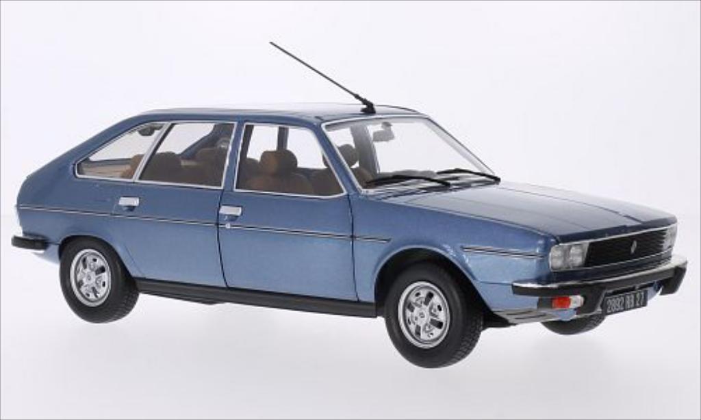 Renault 30 1/18 Norev TS metallic-bleu 1978 miniature