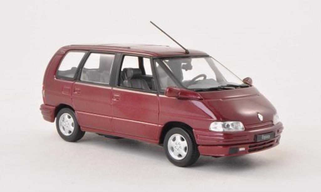 Renault Espace 1/43 Norev rouge 1992 miniature