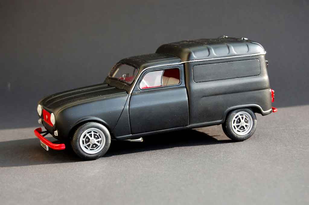 Renault 4 F4 1/18 Norev F fourgonette tuning miniature