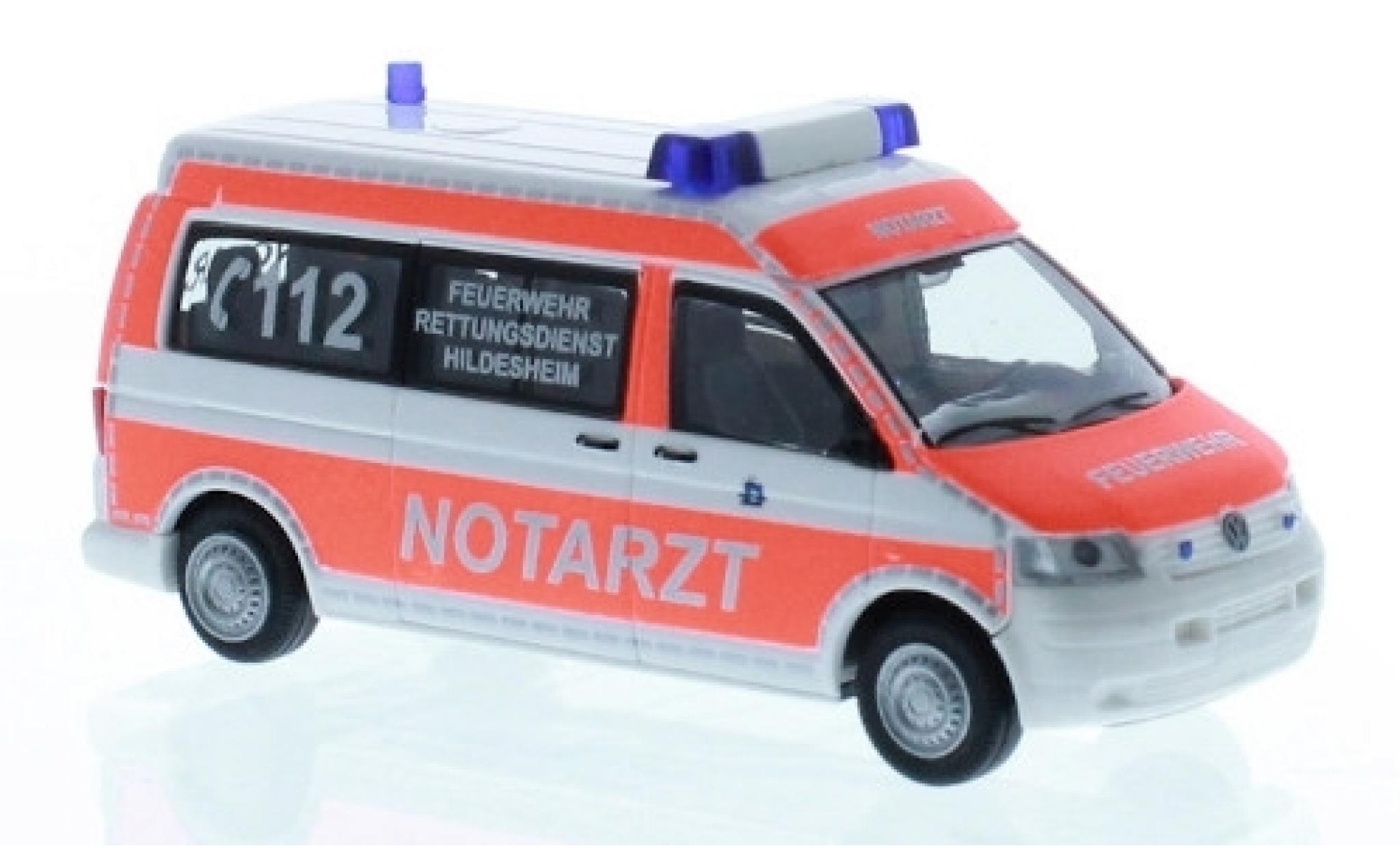 Modellino In Miniatura Volkswagen T Rietze Bus Katastrophenschutz