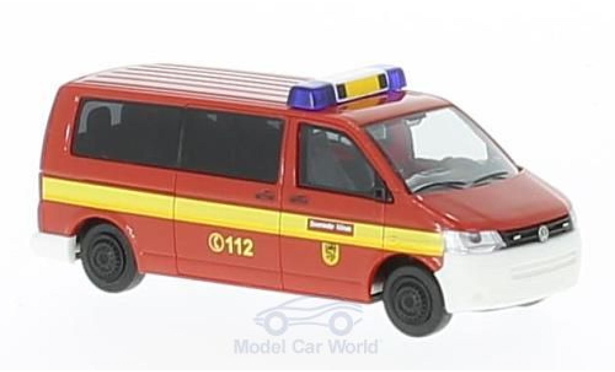Rietze VW T5 Bus Feuerwehr LÜNEN GP LR 53601-1:87 