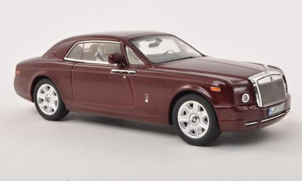 Rolls Royce Phantom 1/43 IXO Coupe rouge LHD 2008 miniature