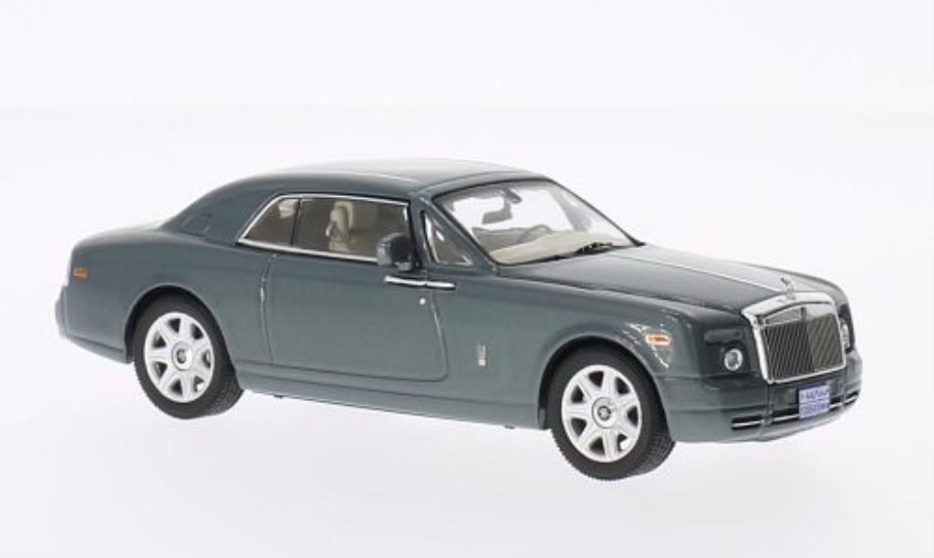 Rolls Royce Phantom 1/43 IXO Coupe grise-grun 2008 miniature