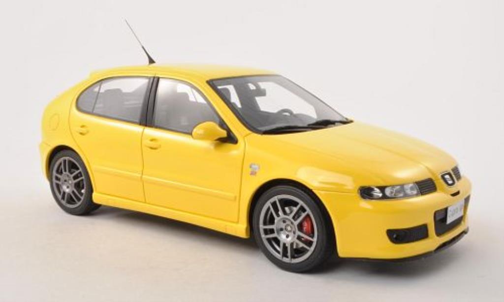 Seat Leon Cupra 1/18 Ottomobile R jaune 1999 miniature