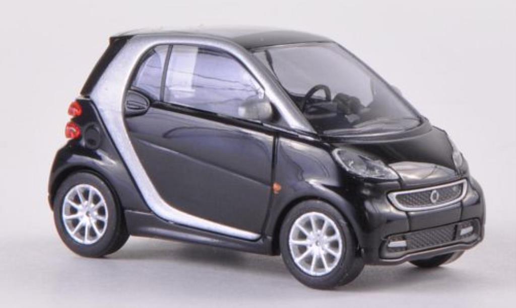 Smart ForTwo coupe 1/87 Busch Fortwo coupe noire 2012
