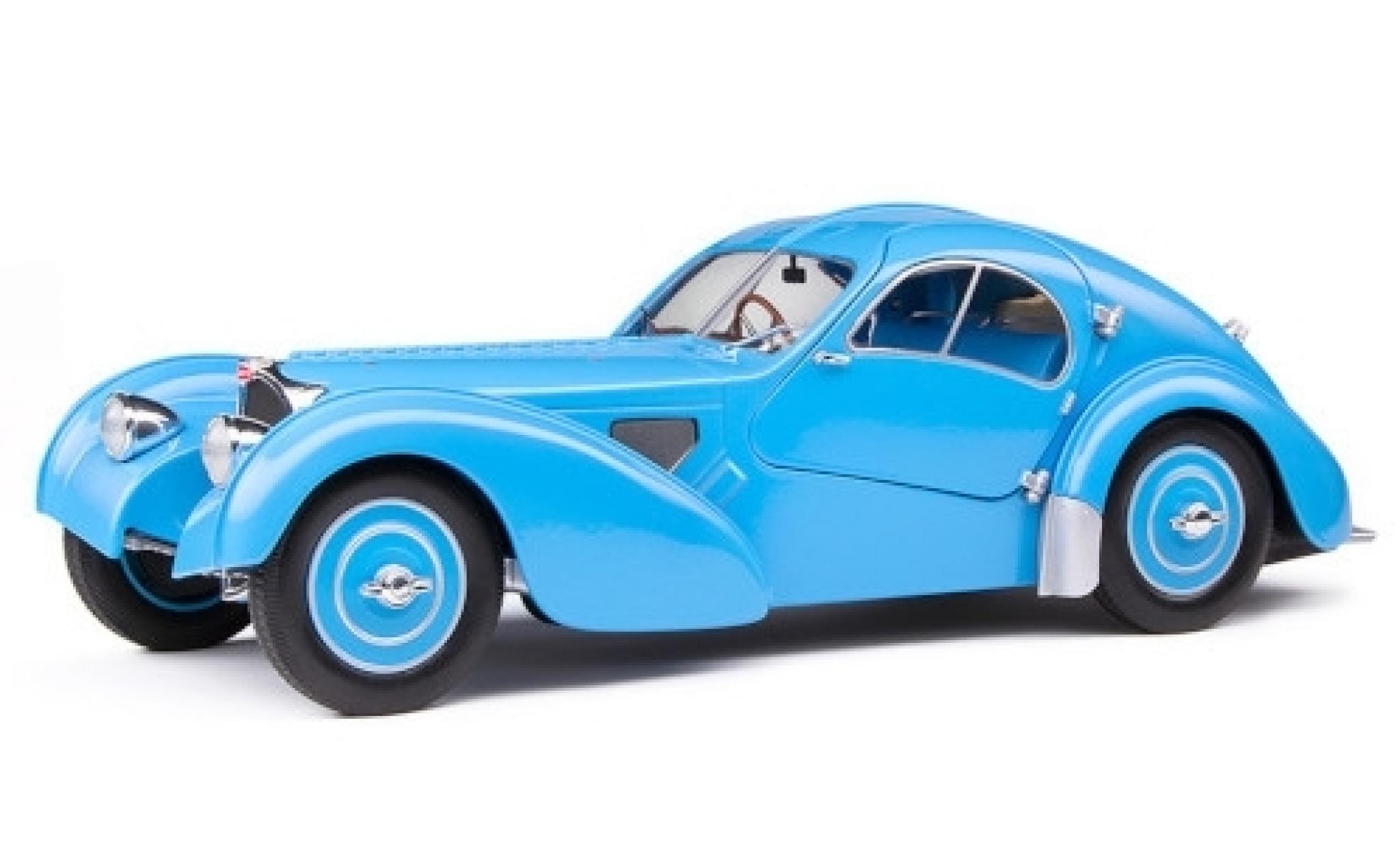 Bugatti 57 1/18 Solido Type SC Atlantic hellbleue RHD