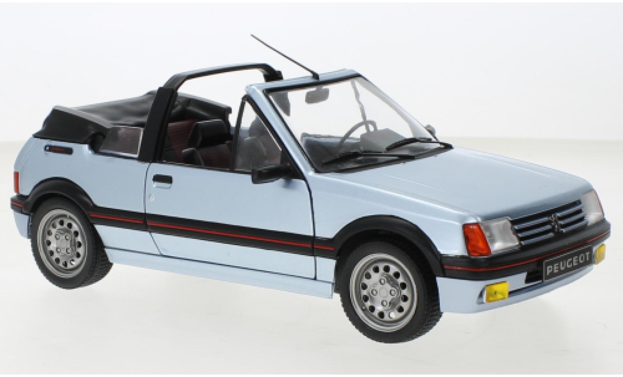 Voiture Miniature Peugeot 205 GTI 1.9 1989 Blanc Meije 1/18