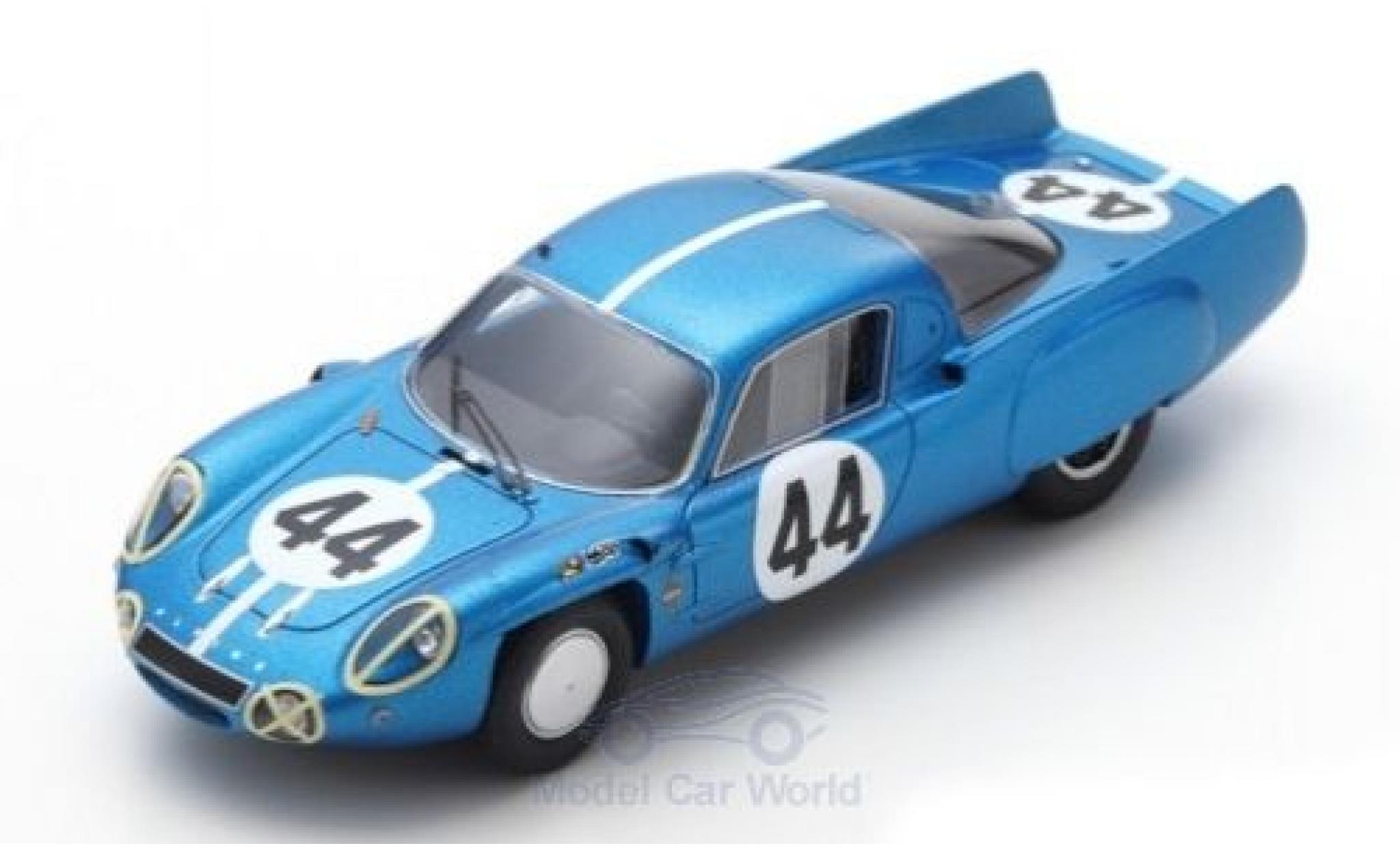 Alpine A210 1/43 Spark No.44 24h Le Mans 1966 J.Cheinisse/R.de Lageneste