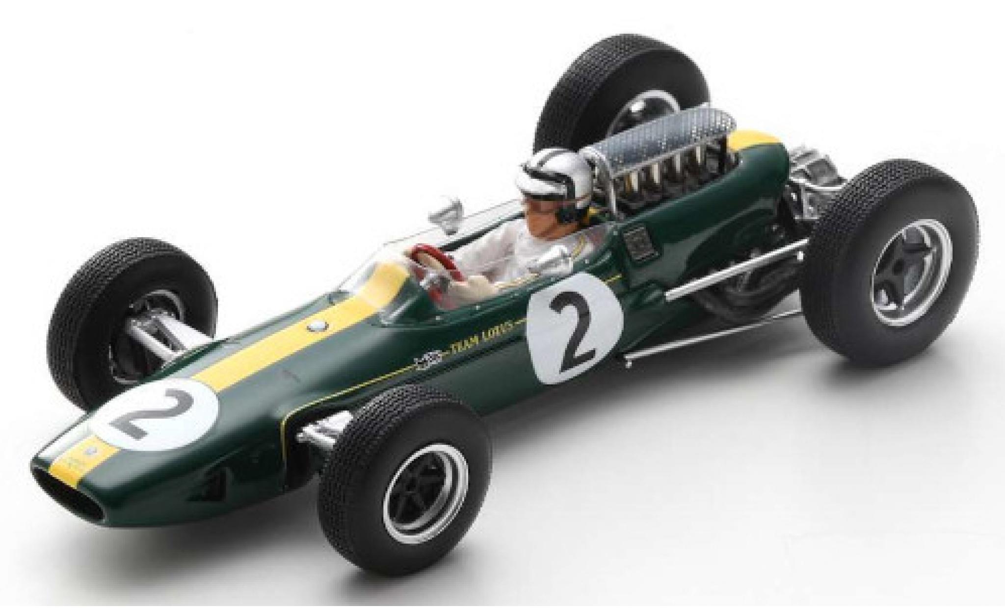 Lotus 33 1/43 Spark No.2 Team Formel 1 GP Frankreich 1966 P.Rodriguez