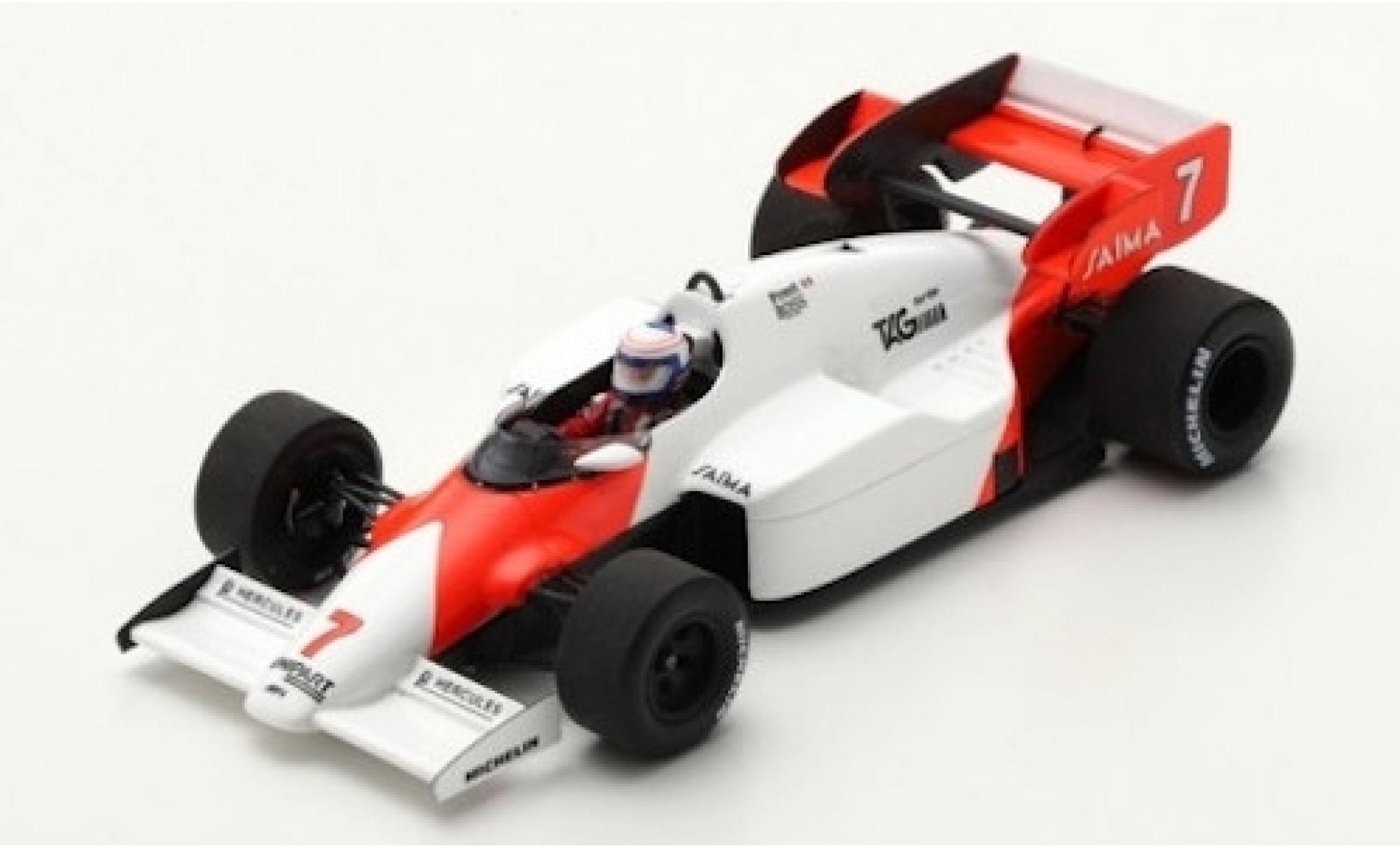 McLaren MP4-12C 1/43 Spark MP4-2 No.7 Formel 1 GP Deutschland 1984 A.Prost